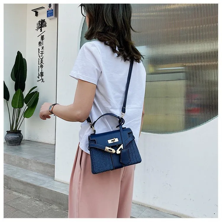 Vintage Woven Rattan Bag
