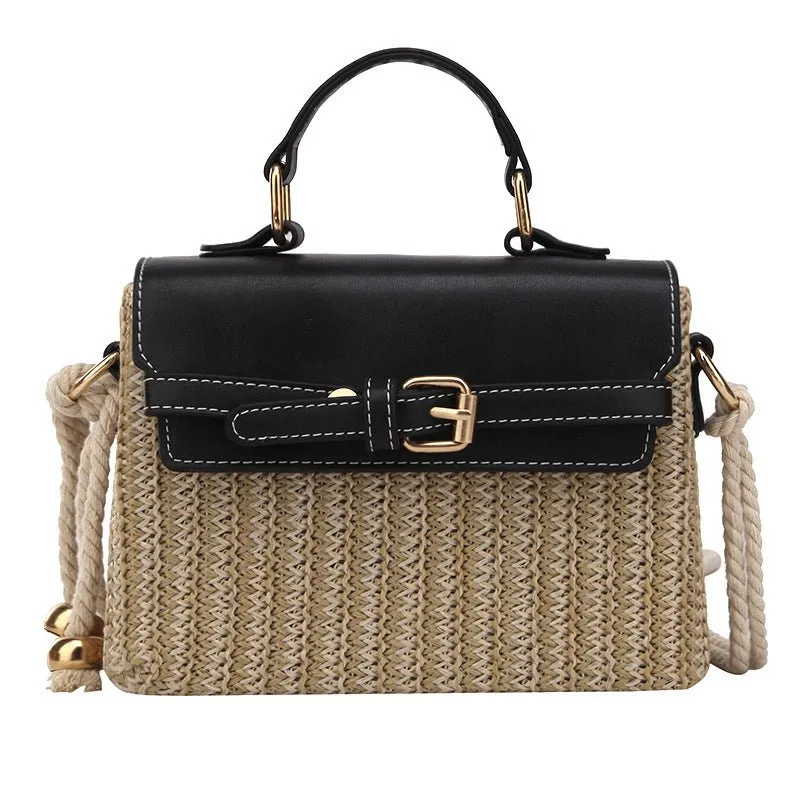 Vintage Woven Rattan Bag