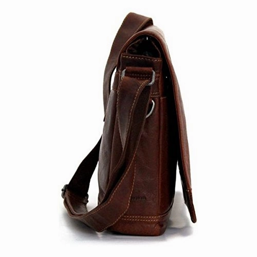 Voyager Full Size Messenger Bag Color: Brown