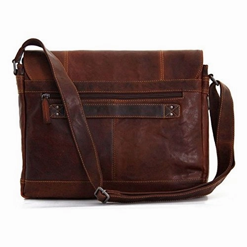 Voyager Full Size Messenger Bag Color: Brown