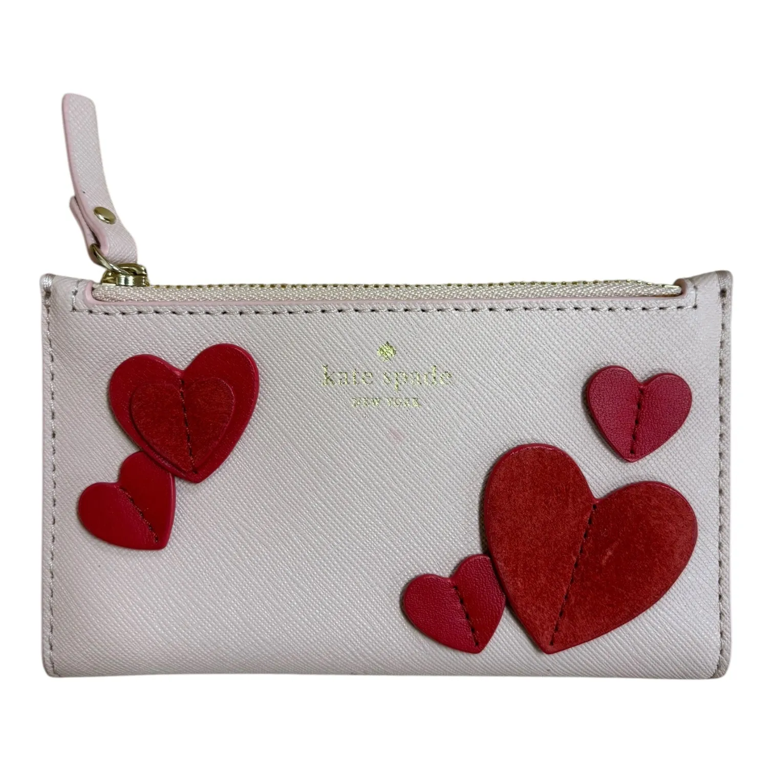 Wallet Designer By Kate Spade In Pink & Red, Size:Small