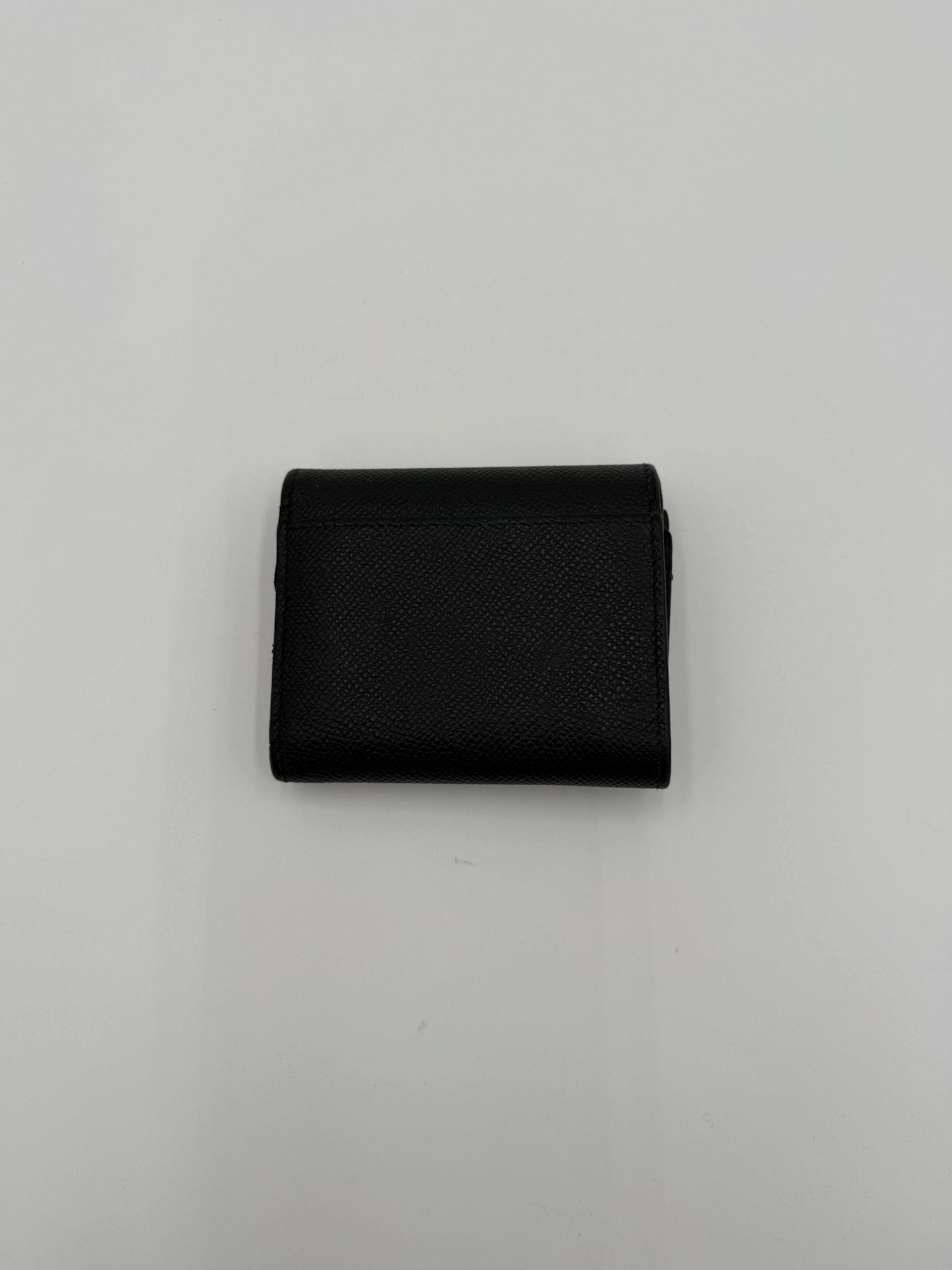 Wallet Luxury Designer By Dior In Black & Gold, Size:Medium