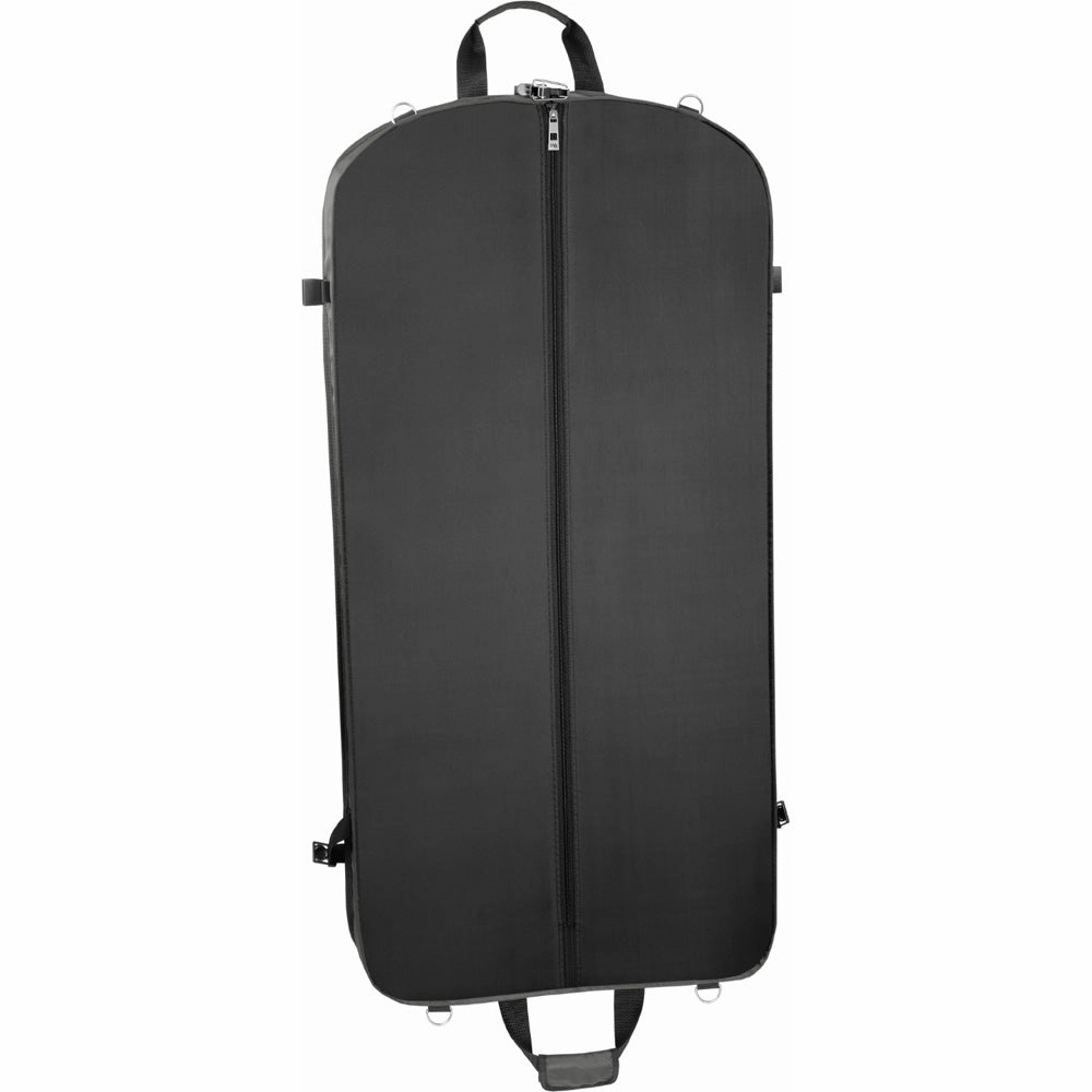 WallyBags 45" Premium Extra Capacity Travel Garment Bag With Shoulder Strap