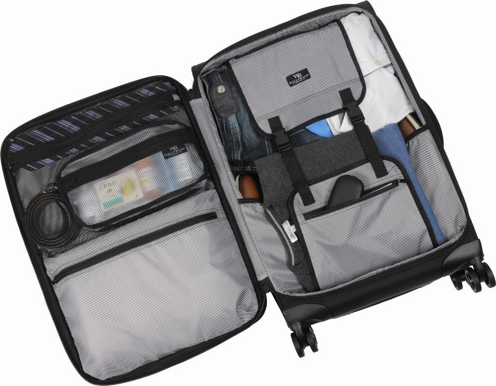 WallyBags Solutions 25 Expandable Spinner with Removable Garment Bag