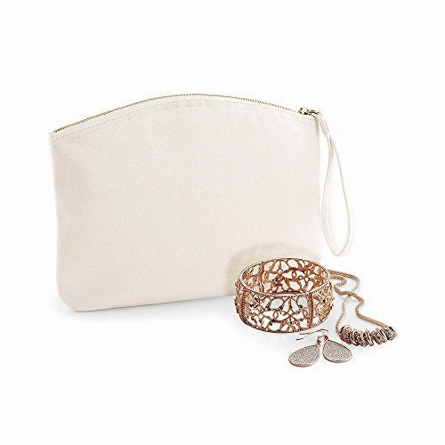 Westford Mill Earthaware Spring Wristlet Toiletry Bag - Natural - S