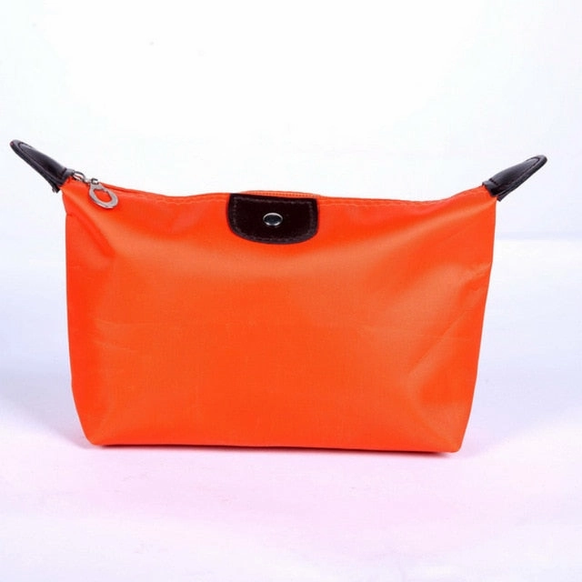 Women Travel Toiletry Make Up Cosmetic Pouch Bag Clutch Handbag Purses Case Cosmetic Bag For