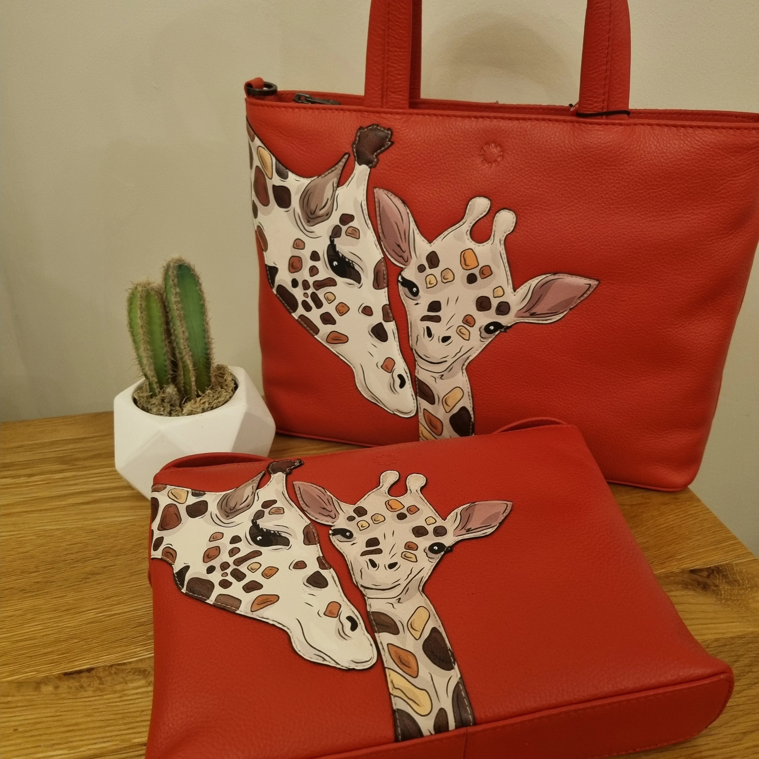 Yoshi Mothers Pride Applique Grab Bag Red