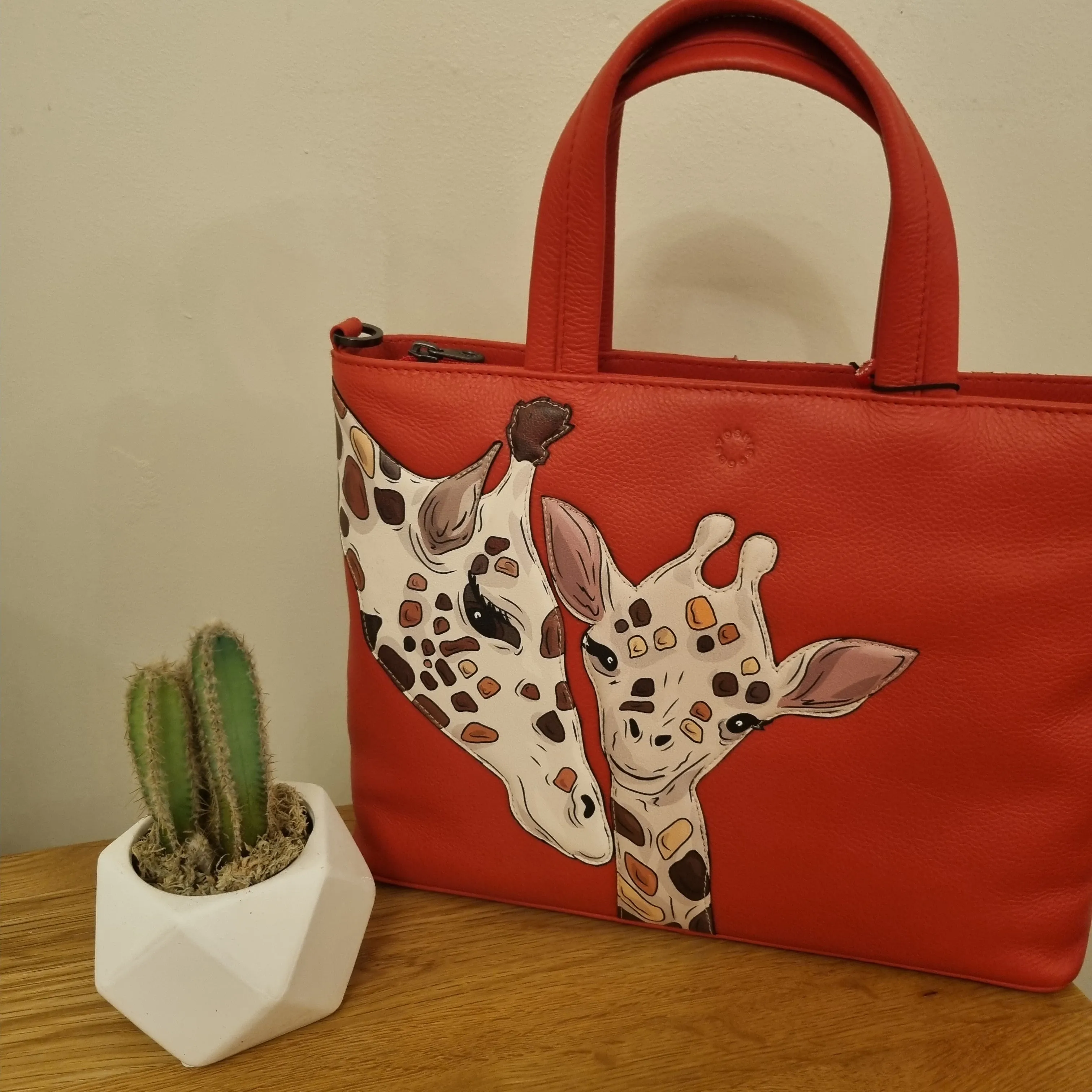 Yoshi Mothers Pride Applique Grab Bag Red