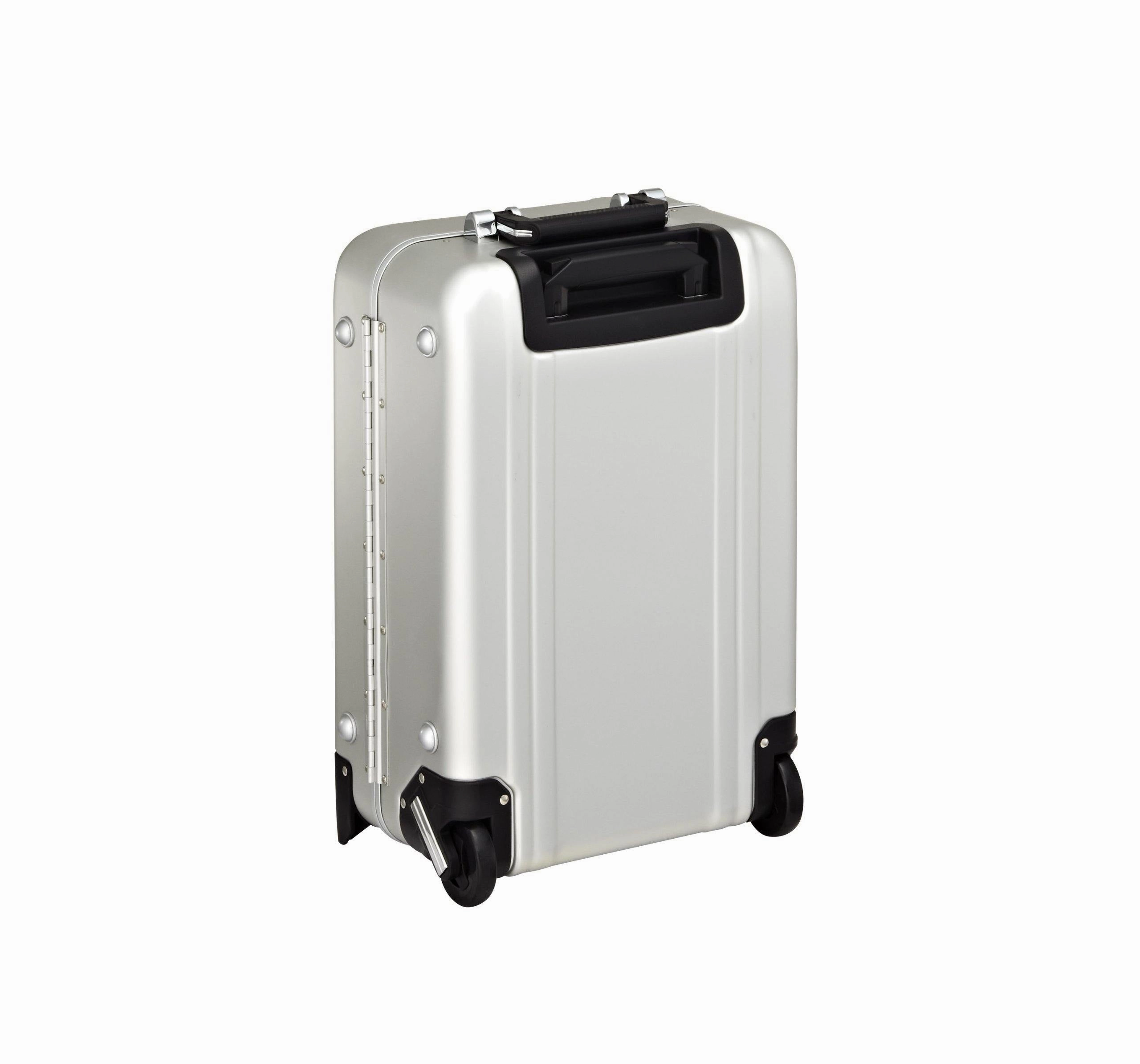 ZERO Halliburton Classic Aluminum Carry On 2 Wheel Travel Case