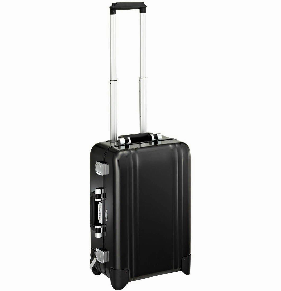 ZERO Halliburton Classic Aluminum Carry On 2 Wheel Travel Case