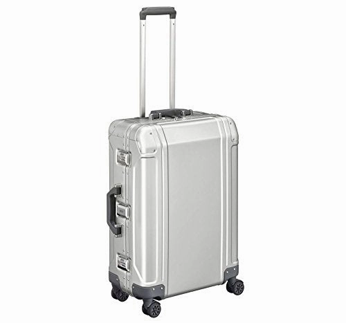 Zero Halliburton Geo Aluminum 3.0 24" Spinner Travel Case in Silver