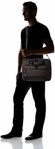 Zero Halliburton Lightweight Business-Small Laptop Bag Briefcase, Black, One Size