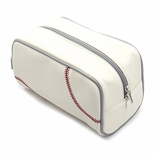 Zumer Sport Men'S Toiletry Bag, Baseball White, One Size